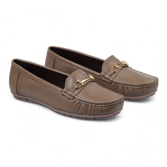 MEDIFEET WOMENS ORTHOPEDIC LOAFER BALLY - G8 CHK