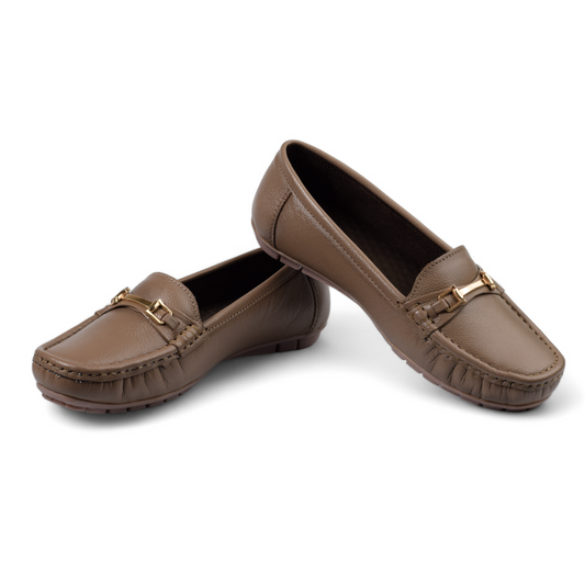 MEDIFEET WOMENS ORTHOPEDIC LOAFER BALLY - G8 CHK