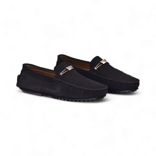 AVERY - MENS LOAFER - Driving Shoes-June 22 BK