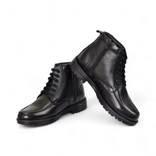 AVERY - MENS GENUINE LEATHER BOOT -LC 99 BK