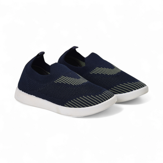 AQUALITE -KIDS SLIP-ON SHOES-SJ 1209 NAV M 549
