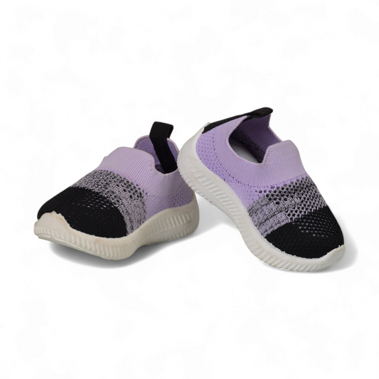AQUALITE -KIDS SLIP-ON SHOES- SJ 1136 PUR M