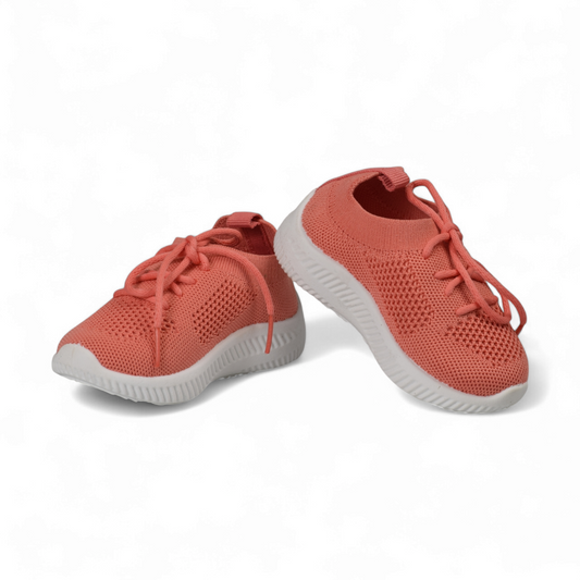 AQUALITE -KIDS SLIP-ON SHOES- SJ 1132 PEACH L M