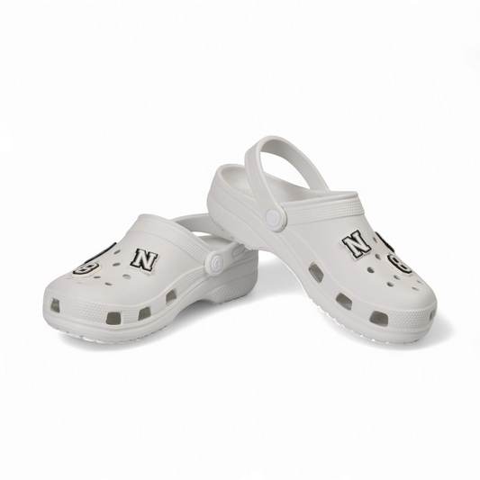 NEOZ UNISEX CLOGS- SKR CRUISE- WHITE