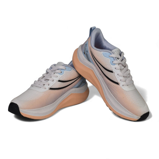 COLUMBUS WOMEN'S SNEAKERS/SPORTS SHOE - KYRA WHT PC