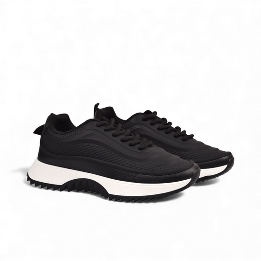 COLUMBUS MENS/UNISEX SPORTS SNEAKER SHOE - MS 24 BK