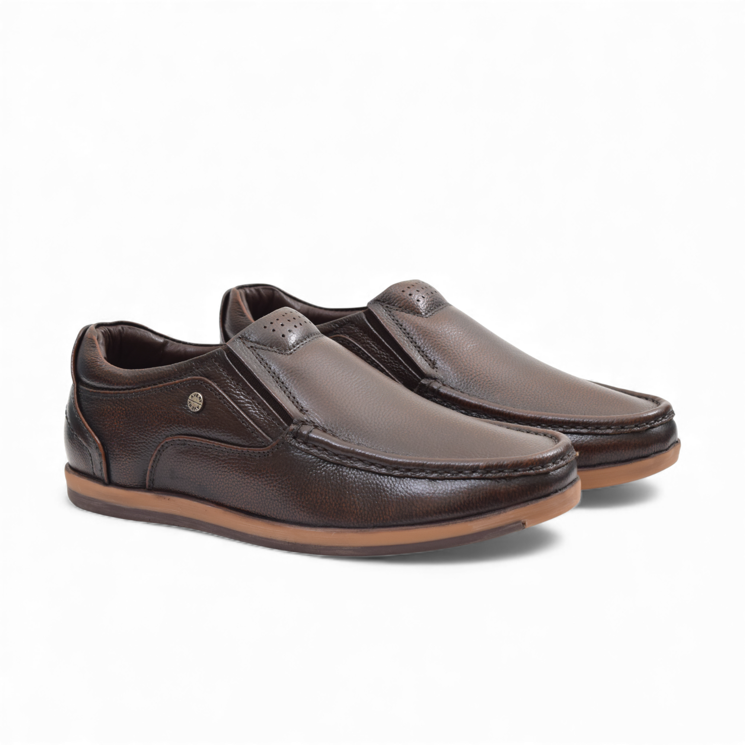 AVERY - Men's Genuine Leather Formal Moccasin/Slip On , Orthopedic