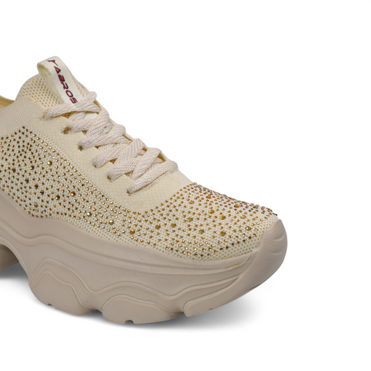 ABROS FLORIN- WOMEN CHGUNKY HEEL SNEAKER/ SPORTS SHOE