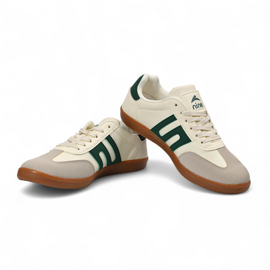 NINE -ZIMBA - BEG GRN ( Mens / Unisex, Sneakers, light weight, anti skid, Orthopedic Sneakers)
