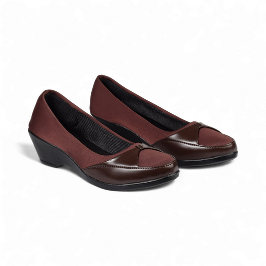 XE LOOKS -WOMENS WEDGE HEEL BALLY- 137 BAL 2 BR