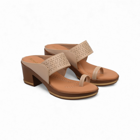 CITY - WOMEN WEDGE HEEL OFFICE SLIPPER - 9634 AP 2 CR
