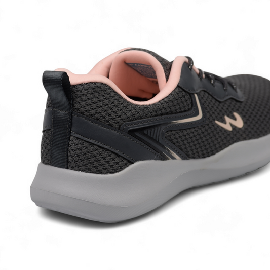 CAMPUS- WOMENS SPORTS SHOES- BARE GRY PEACH