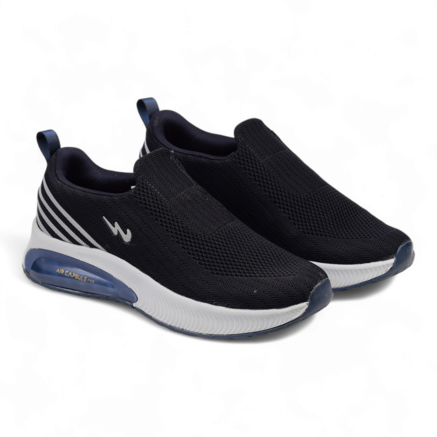CAMPUS MEN'S SPORTS SLIP ON SHOE PANEL NAV