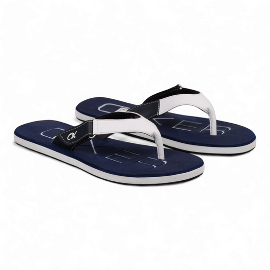 OXER MEN'S SLIPPER/FLIP FLOP - RR 486 BLU WH