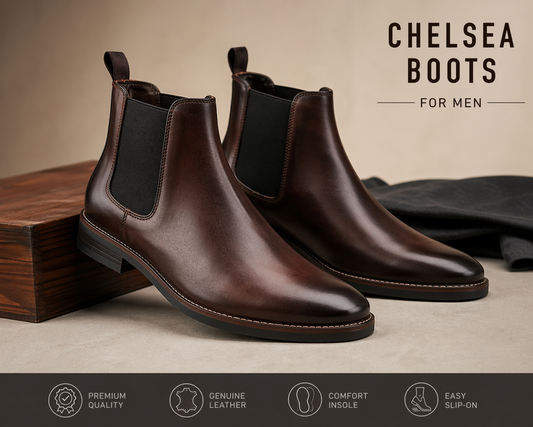 Chelsea Boots Men – Stylish & Comfortable Everyday Wear