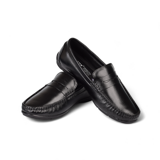AVERY MEN'S FORMAL LOAFER SHOE - 7956 LO BK