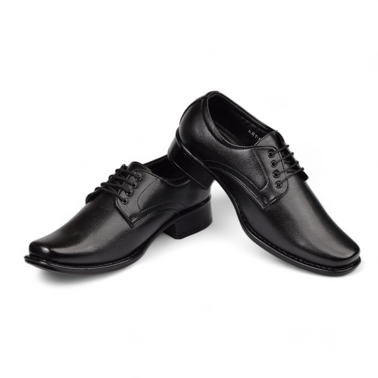 RENZ MENS FORMAL DERBY SHOES - 5020 D BK
