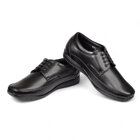 RENZ MENS ORTHOPEDIC -DERBY FORMAL SHOES- UV 103 D BK