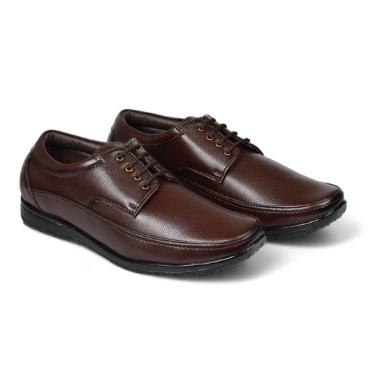 RENZ MENS ORTHOPEDIC -DERBY FORMAL SHOES- UV 103 D BR