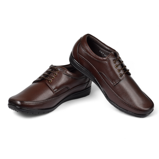 RENZ MENS ORTHOPEDIC -DERBY FORMAL SHOES- UV 103 D BR