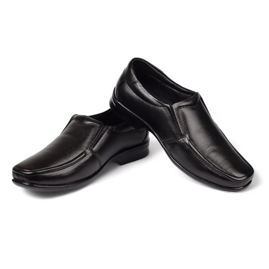 REEBIRD - MEN'S GENUINE LEATHER FORMAL SHOE -507 M BK