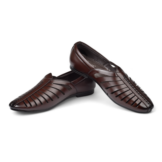 FITZ MEN'S ETHNIC/ FORMAL JUTTI - 058 BR