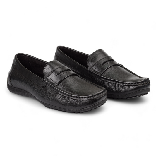 MEDIFEET MEN'S ORTHOPEDIC FORMAL LOAFER SHOE - L1 LO BK