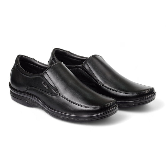 BATA MEN'S FORMALS MOCASSIN SHOE - 821 6505 M BK