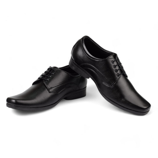 BATA MEN'S FORMALS DERBY SHOE - 821 6428 D BK