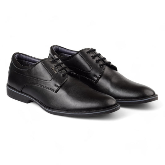 BATA MEN'S FORMALS DERBY SHOE - 831 6130 D BK