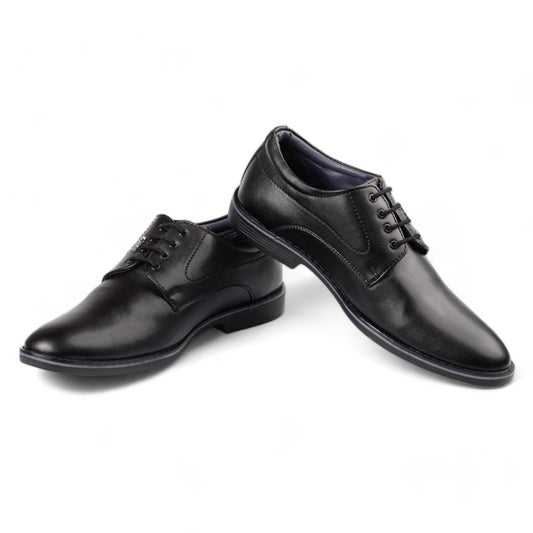 BATA MEN'S FORMALS DERBY SHOE - 831 6130 D BK