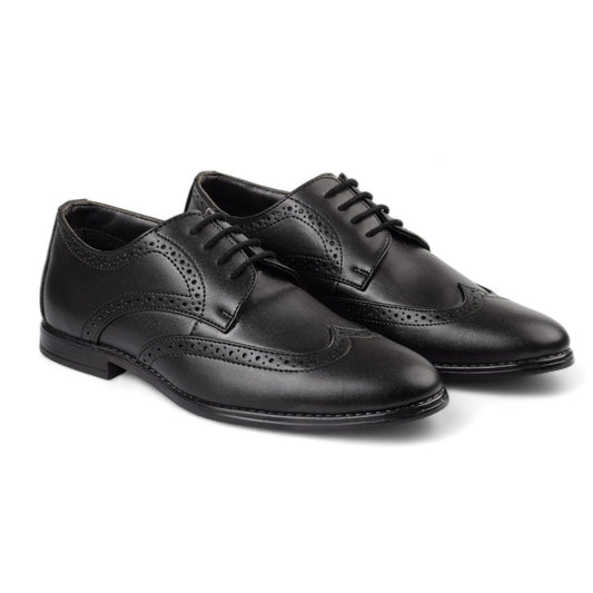 BATA MEN'S BROGUE/DERBY FORMAL SHOES- 821 6514 D BK