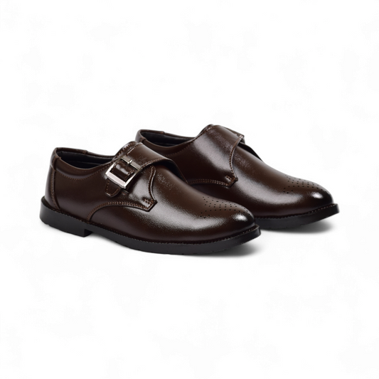TREE ROOTS - KIDS FORMAL MONK SHOE - KZ 53 BR 7X5
