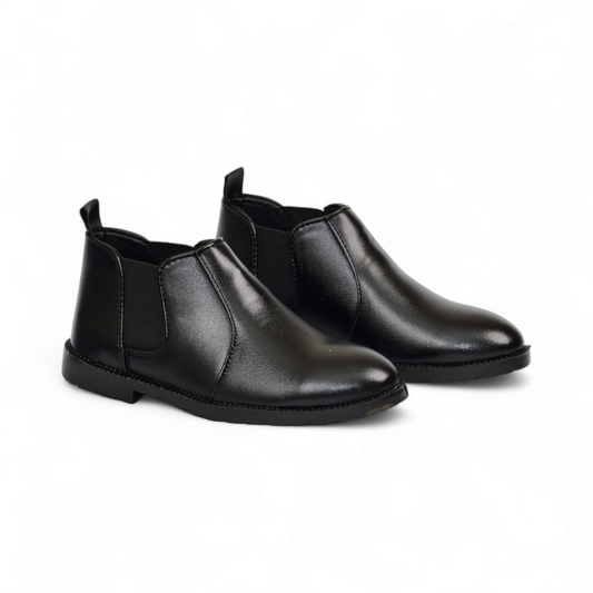 TREE ROOTS - KIDS FORMAL CHELSEA SHOE - KZ 54 BK 7X5