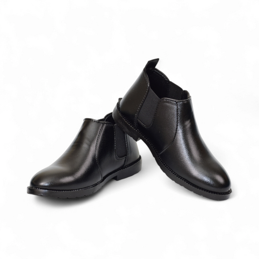 TREE ROOTS - KIDS FORMAL CHELSEA SHOE - KZ 54 BK 7X5