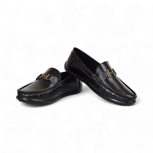 TREE ROOTS - KIDS FORMAL LOAFER - KZ 56 LO BK 7X5