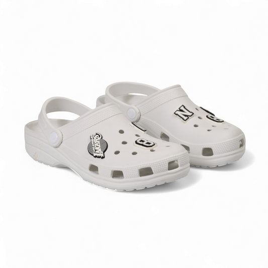 NEOZ UNISEX CLOGS- SKR CRUISE- WHITE