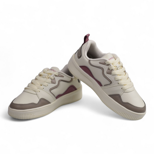 CAMPUS WOMENS LIGHT WEIGHT SNEAKERS - OGL 06 - OFF WHT
