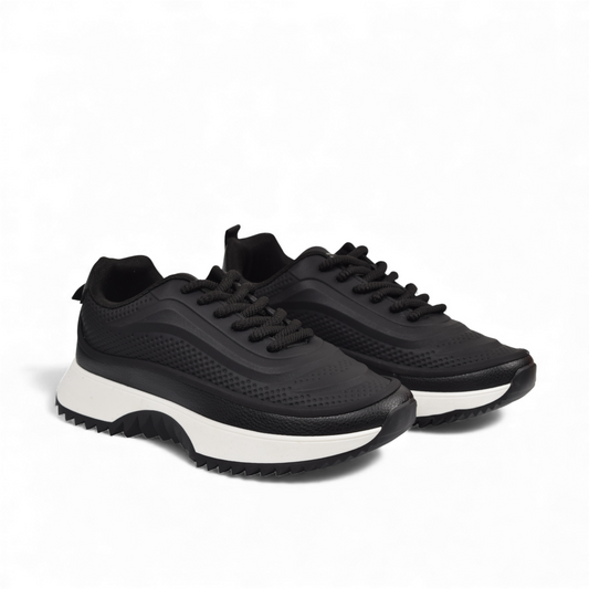 COLUMBUS MENS/UNISEX SPORTS SNEAKER SHOE - MS 24 BK