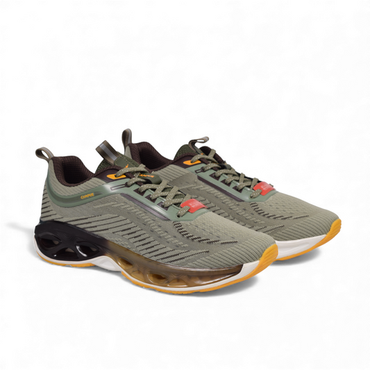 CAMPUS MENS SPORTS SHOE , SNEAKER  - FRACTION OLIVE