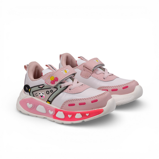 G&D ROBLOX- KIDS BOYS/GIRLS (UNISEX) LIGHT LED -  SNEAKER/SPORTS SHOES PINK