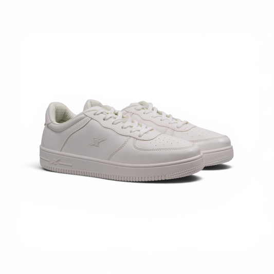 SPARX SM 1045 - MENS/UNISEX FULL WHITE SNEAKERS , LIGHT WEIGHT ANTI-SKID, CASUAL WEAR , MEMORY FOAM,