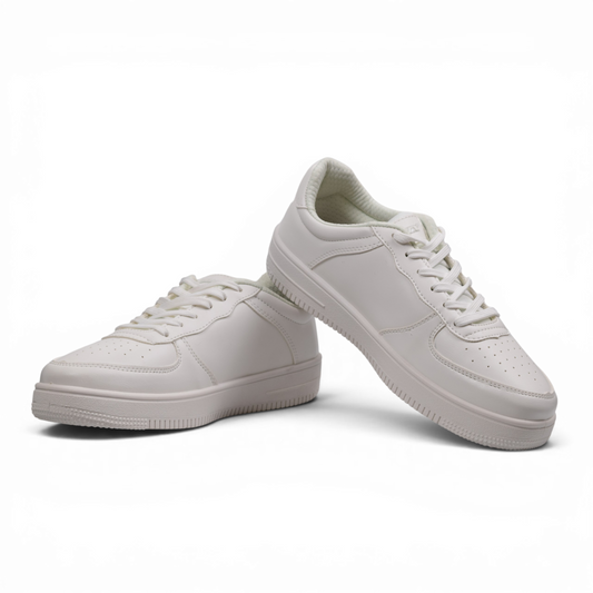 SPARX SM 1045 - MENS/UNISEX FULL WHITE SNEAKERS , LIGHT WEIGHT ANTI-SKID, CASUAL WEAR , MEMORY FOAM,