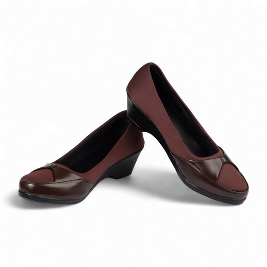 XE LOOKS -WOMENS WEDGE HEEL BALLY- 137 BAL 2 BR