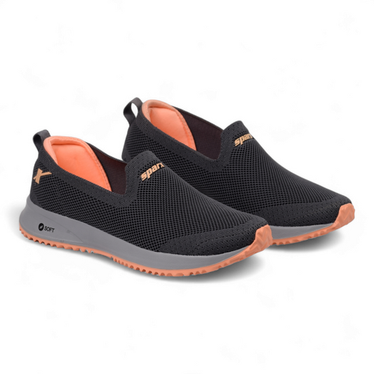 SPARX-WOMENS SLIP-ON SPORTS SHOE- SL 168 M GRY