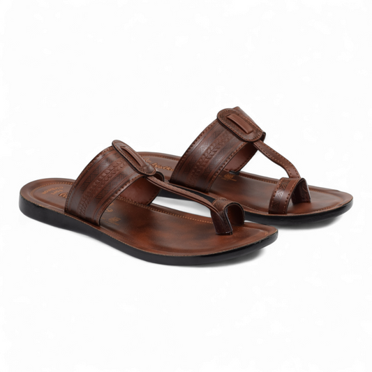 VKC MEN'S OFFICE WATERPROOF SLIPPERS - 5457 BR